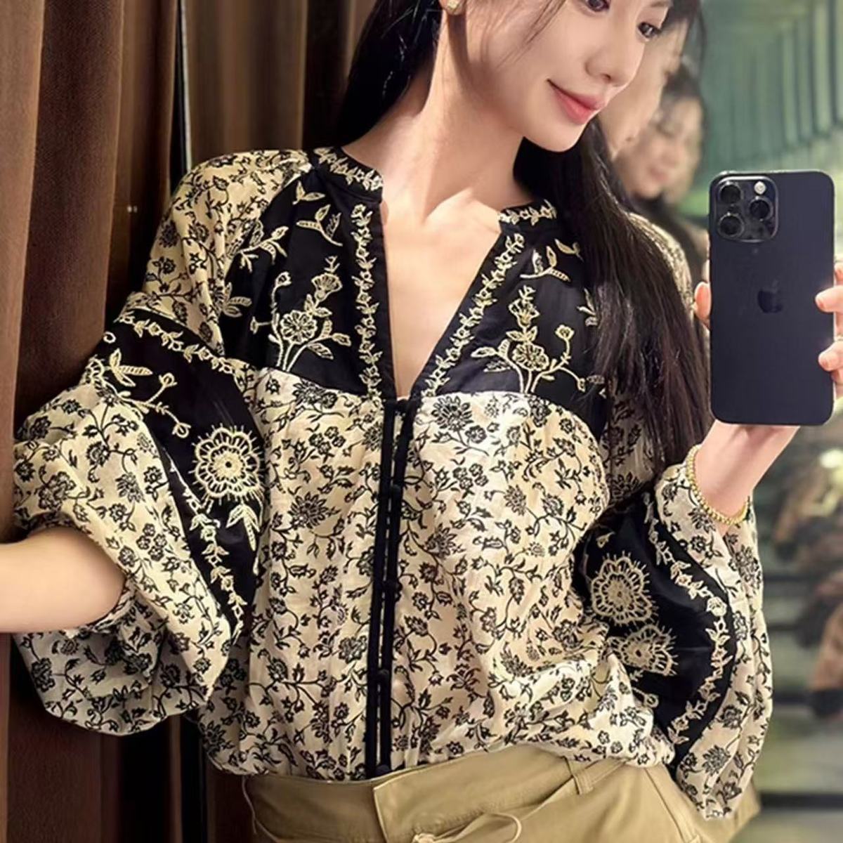 2026 Early Autumn Top Fashion  - огляд і ціна Ethnic Chic Fashion