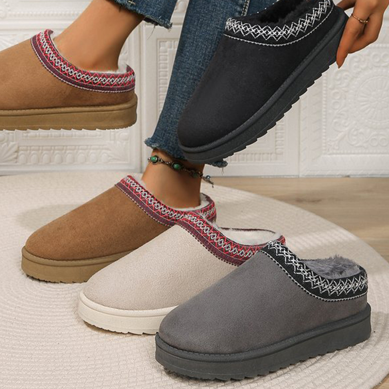 Women's Snow Boots Casual Slip - огляд і ціна Ethnic Fashion Online