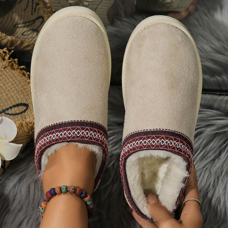 Women's Snow Boots Casual Slip - огляд і ціна Ethnic Fashion Online