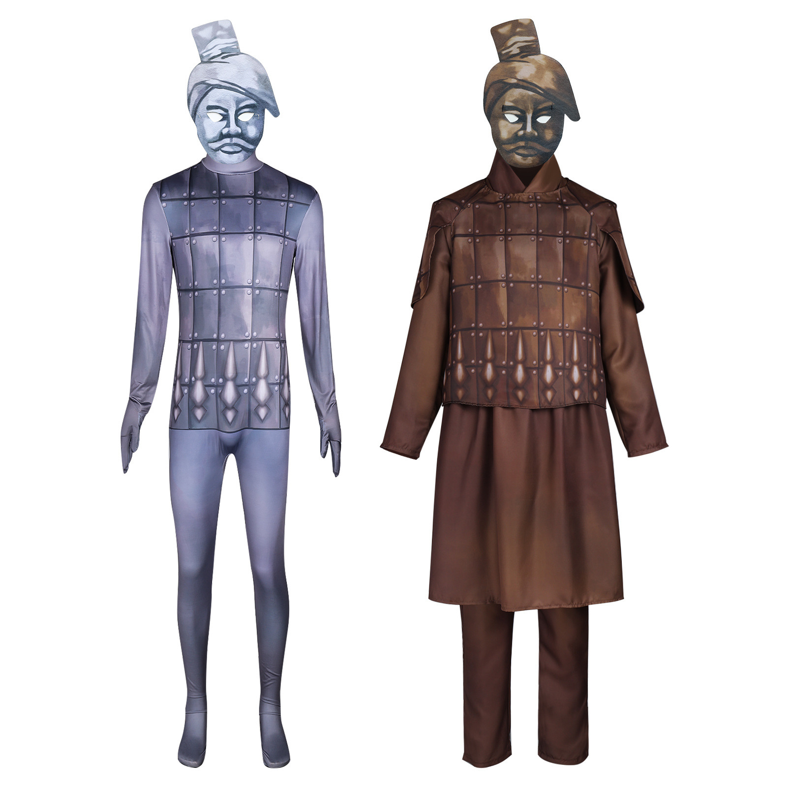 Halloween Terracotta Warrior C - огляд і ціна Ethnic Fashion Dress