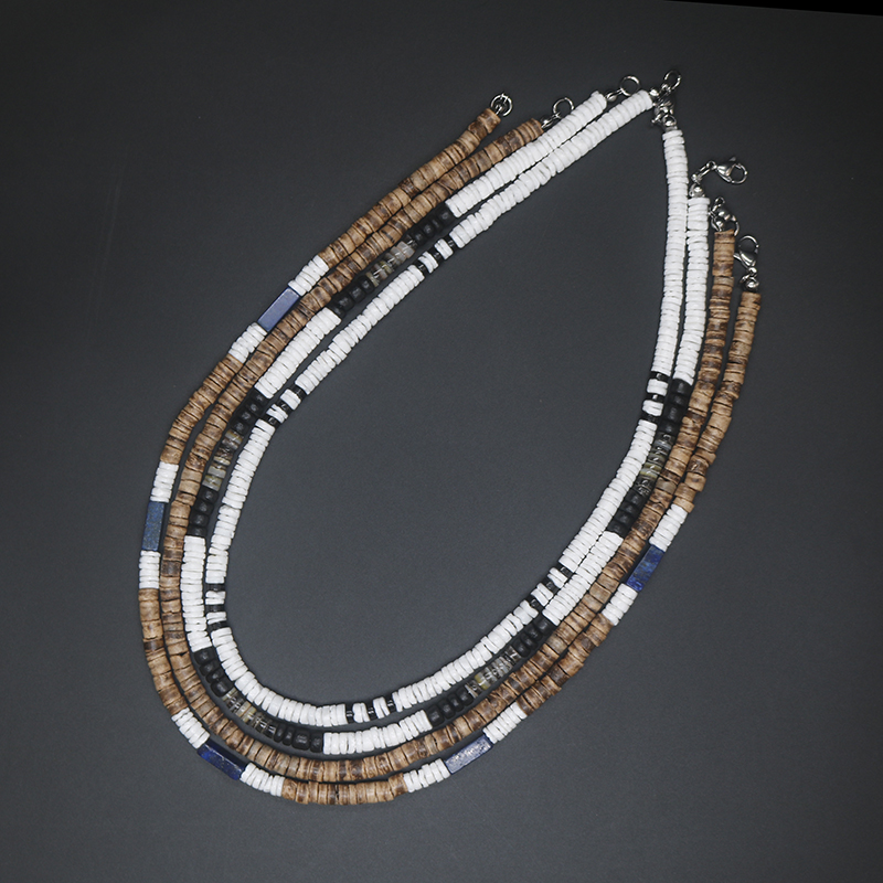 2023 Tribal Coconut Beads Neck - огляд і ціна Ethnic Fashion Co In