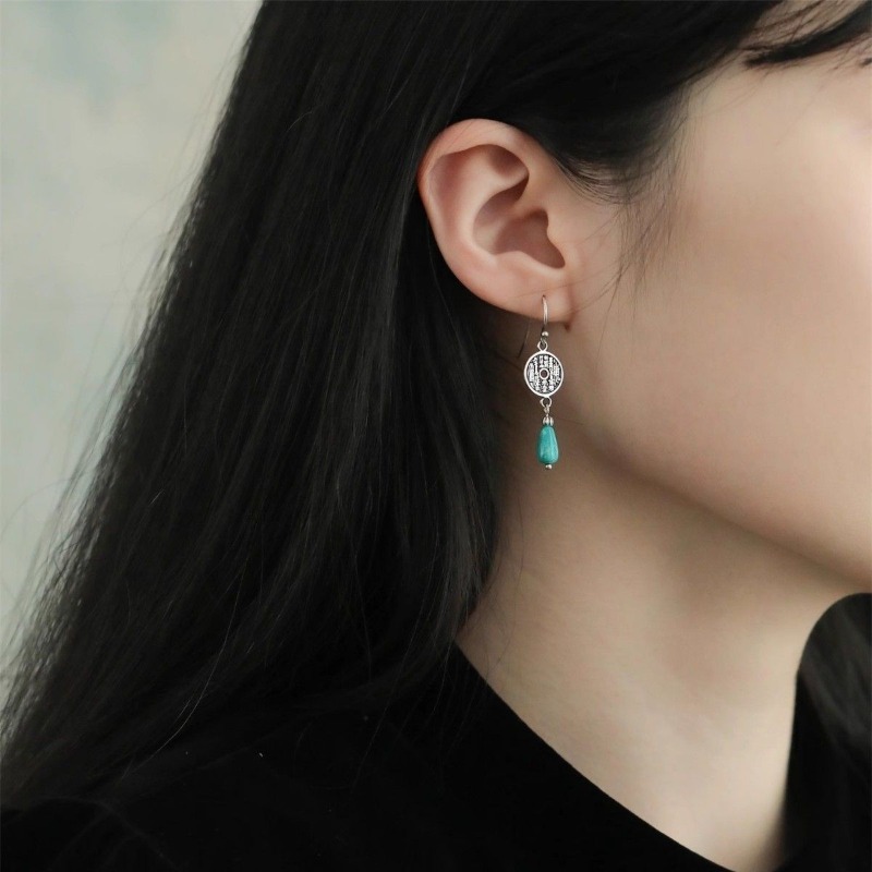925 Sterling Silver Earrings A - огляд і ціна Ethnic Fashion Co In