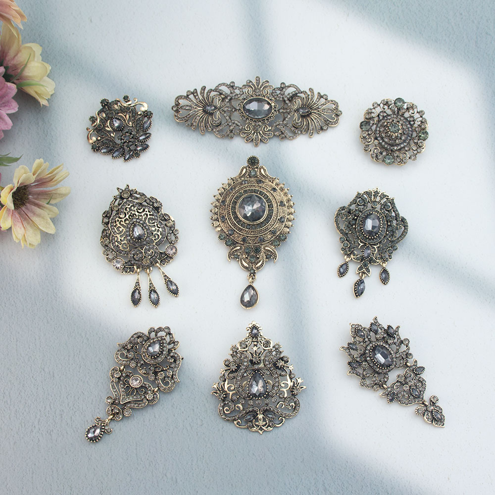 Chic Vintage Arab Kurds Brooch - огляд і ціна Ethnic Chic Fashion