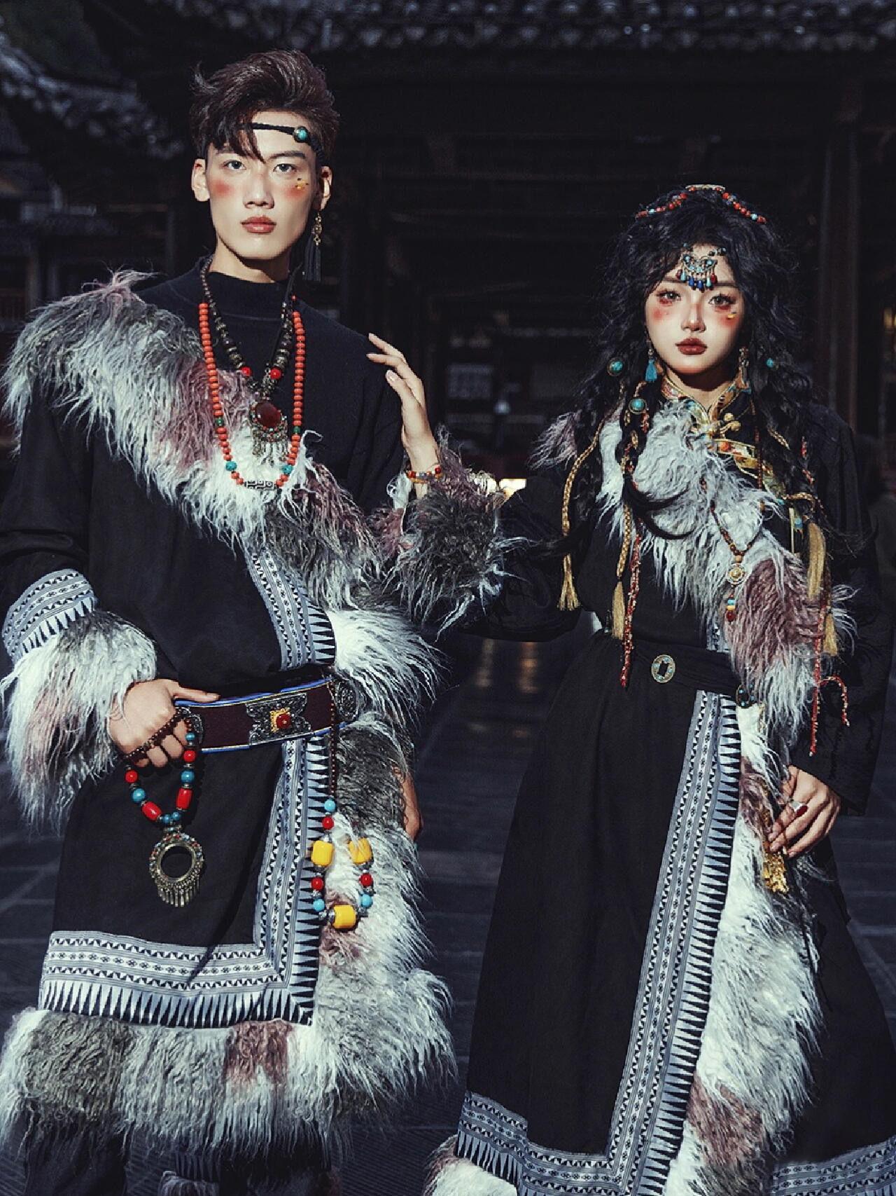 Tibetan Costume Women's New St - огляд і ціна Ethnic Fashion Dress
